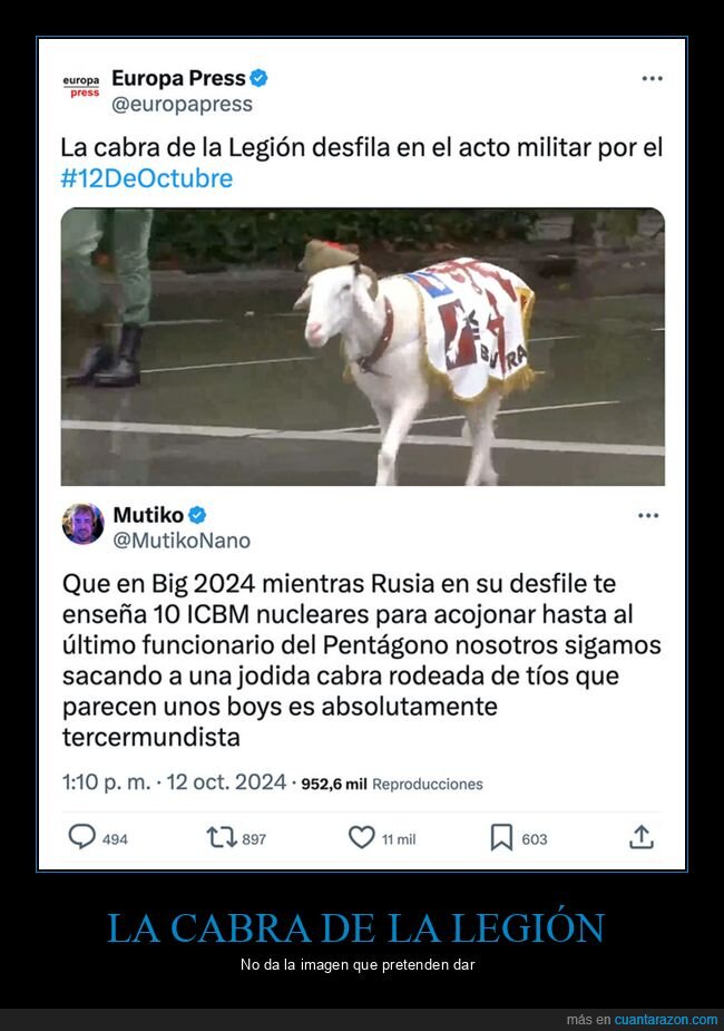 cabra,legión,desfile